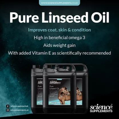 produit pure linseed oil pour cheval