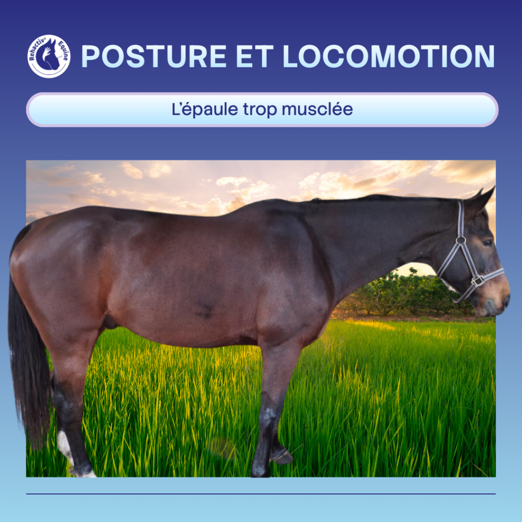 épaule du cheval