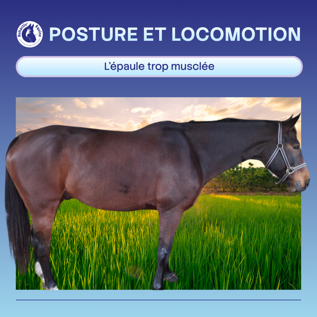 épaule du cheval